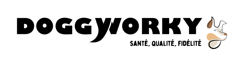 logo doggyworky horizontal chien au travail