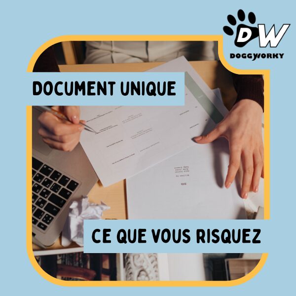 DUERP obligation chien au travail dog-at-work