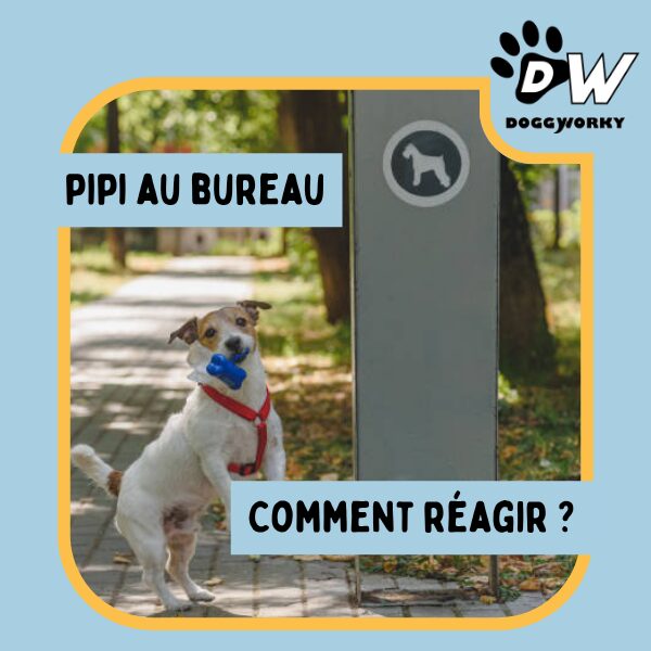 Chien au bureau et pipi comment réagir quand un chien urine au travail